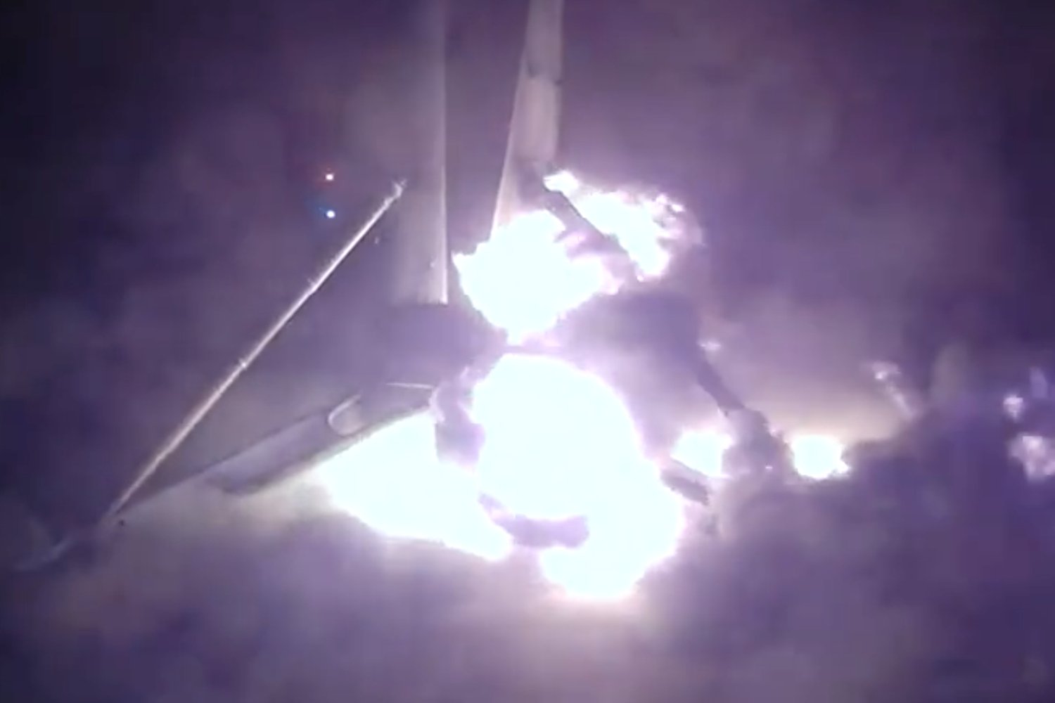 Falcon9 Booster Landing Fail